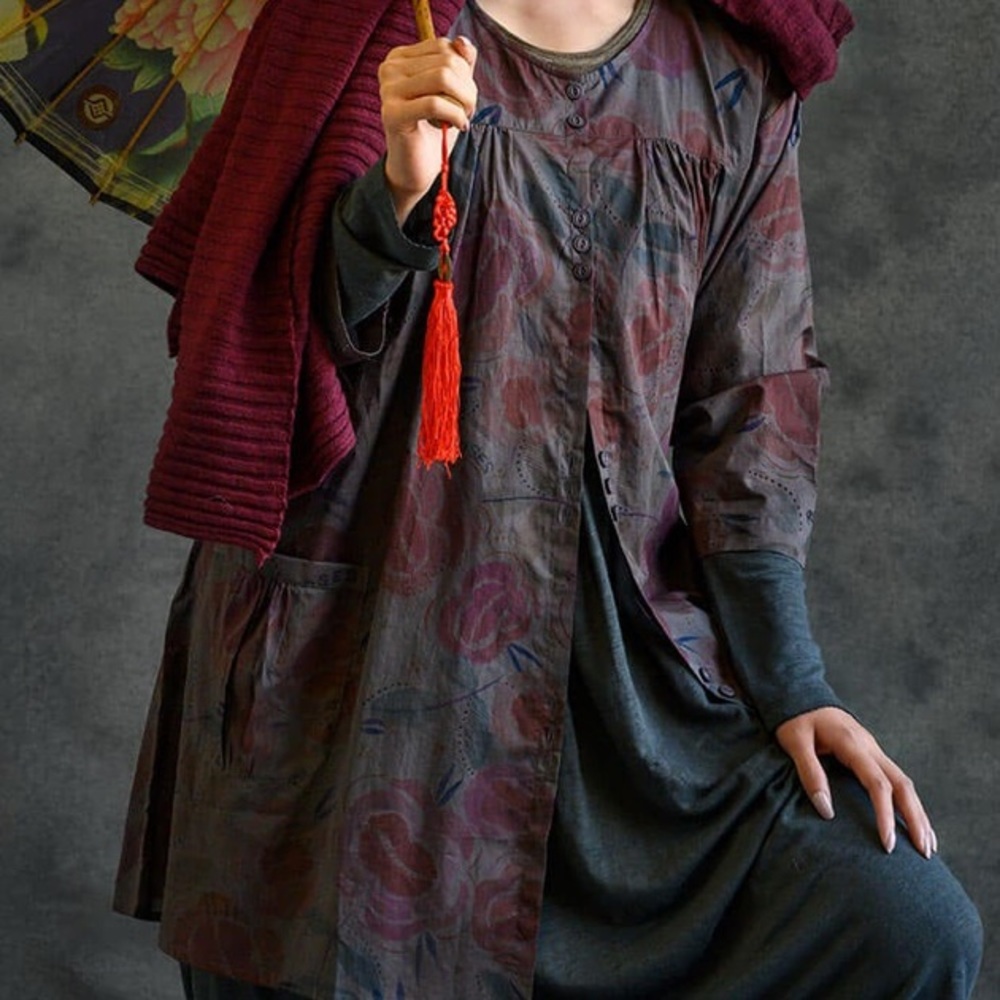 Gudrun Sjoden Organic Cotton Artist’s Blouse